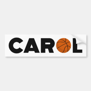 Pegatina Para Coche Carol Basketball