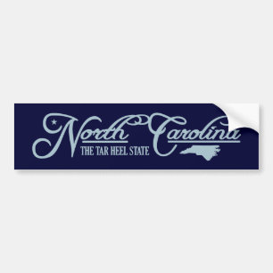 Pegatina Para Coche Carolina del Norte (estado el mío)