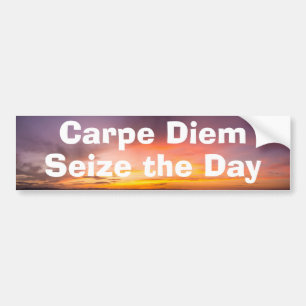 Pegatina Para Coche Carpe Diem