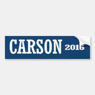 PEGATINA PARA COCHE CARSON 2016