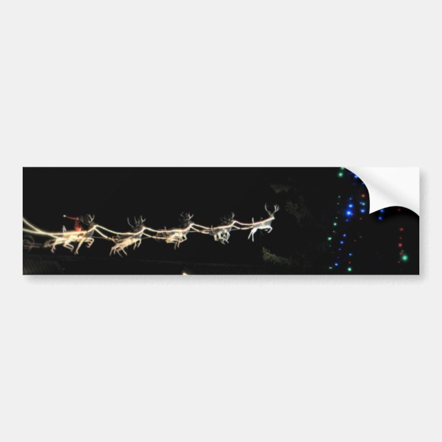 Pegatina Para Coche Casa del navidad (Frente)