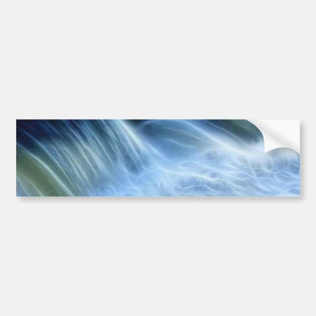 Pegatina Para Coche Cascada mágica (Frente)