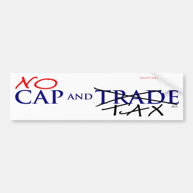 Pegatina Para Coche Casquillo y Bumpersticker comercial (Frente)