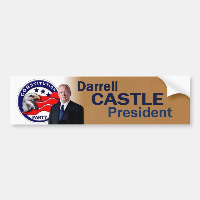 Pegatina Para Coche CASTILLO de Darrell 2016 (Frente)
