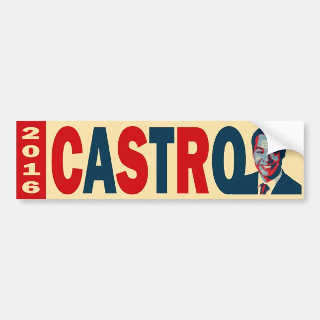 Pegatina Para Coche Castro 2016 (Frente)