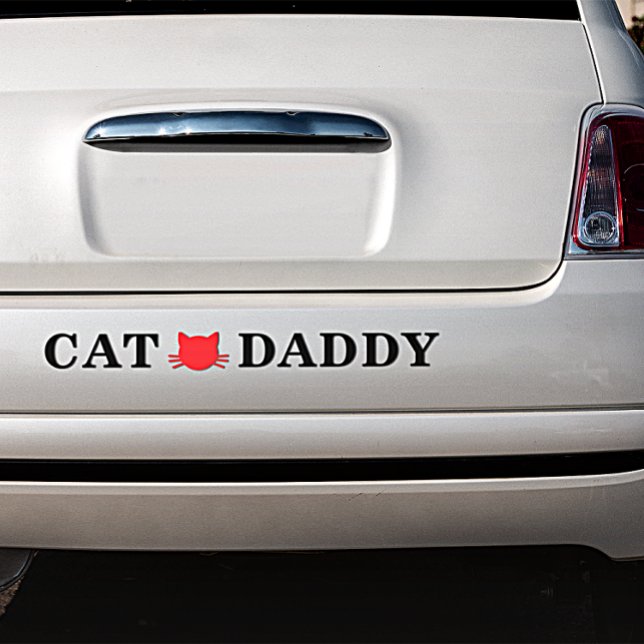 Pegatina Para Coche Cat Daddy Bumper Sticker (Subido por el creador)