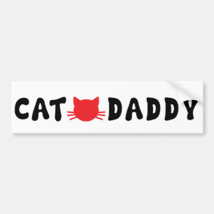 Pegatina Para Coche Cat Daddy Bumper Sticker