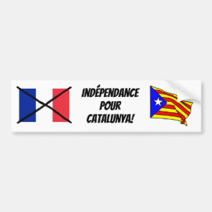 Pegatina Para Coche Catalonia Independence Bumper Sticker 2