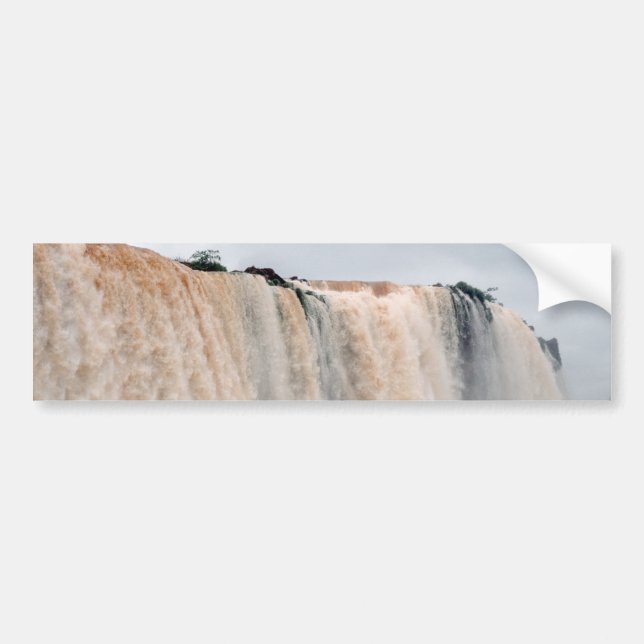 Pegatina Para Coche Cataratas Iguazú Brasil / Argentina (Frente)