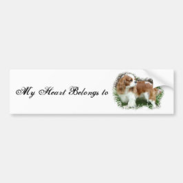 Pegatina Para Coche Cavalier King Charles Spaniel