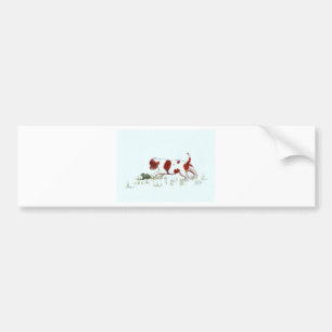Pegatina Para Coche Cavalier King Charles Spaniel cachorro CKC