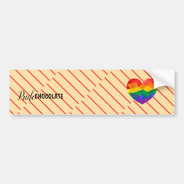 Pegatina Para Coche Celebra la dulzura y el color con este Arcoíris