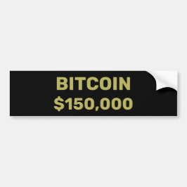 Pegatina Para Coche Celebración de Bitcoin 150000