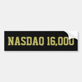 Pegatina Para Coche Celebración de la Bolsa de Valores NASDAQ 16000