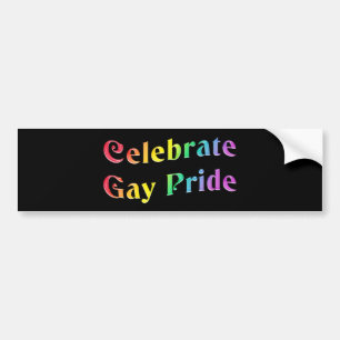 Pegatina Para Coche Celebrar el orgullo gay