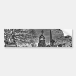 Pegatina Para Coche cementerio misterioso