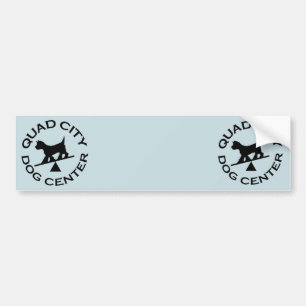 Pegatina Para Coche Centro del perro del control de calidad