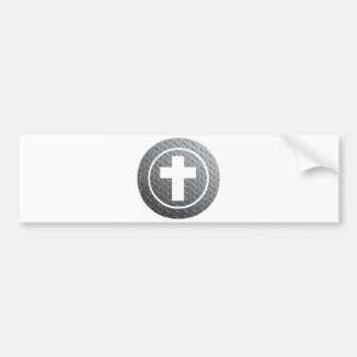 Pegatina Para Coche Cercle Métal de los dans de Croix