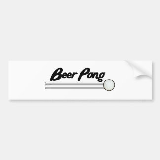 Pegatina Para Coche Cerveza Pong