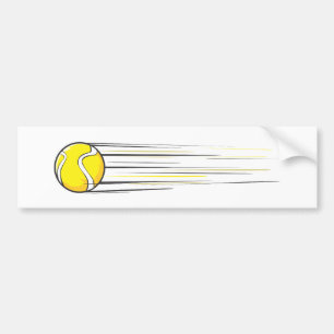 Pegatina Para Coche Chasquido de la pelota de tenis