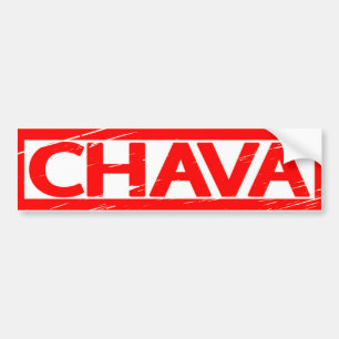 Pegatina Para Coche Chava Stamp