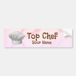 Pegatina Para Coche Chef superior