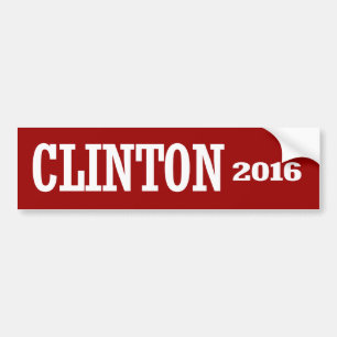 PEGATINA PARA COCHE CHELSEA CLINTON 2016
