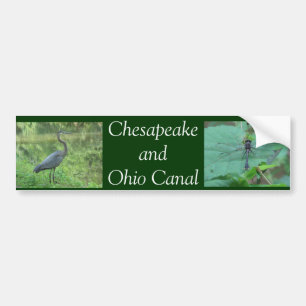 Pegatina Para Coche Chesapeake y canal de Ohio