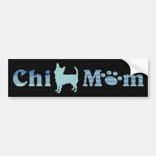 Pegatina Para Coche Chi Mom Chihuahua Mom Bumper Sticker