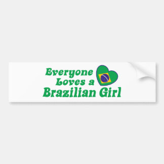 Pegatina Para Coche Chica de Brasil