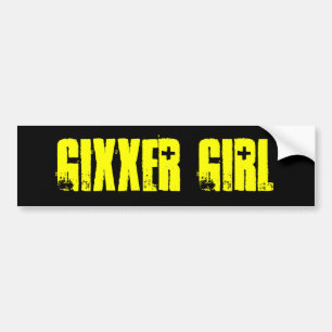 PEGATINA PARA COCHE CHICA DE GIXXER