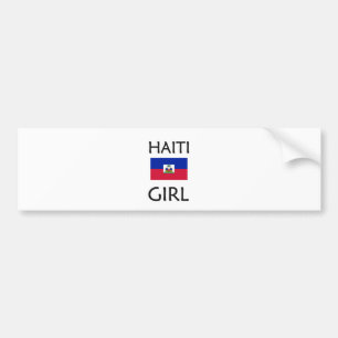 PEGATINA PARA COCHE CHICA DE HAITÍ