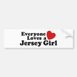 Pegatina Para Coche Chica de Jersey