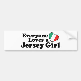 Pegatina Para Coche Chica de Jersey
