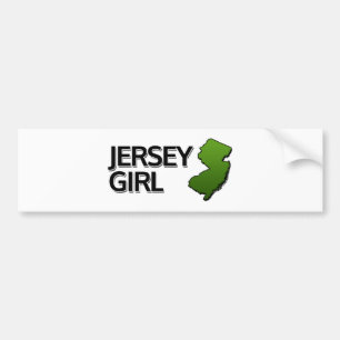 Pegatina Para Coche Chica de Jersey