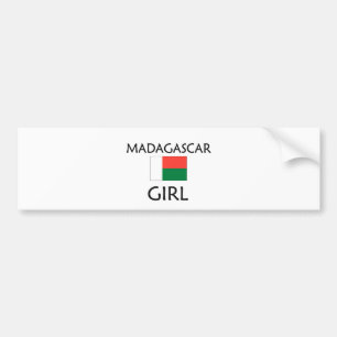 PEGATINA PARA COCHE CHICA DE MADAGASCAR