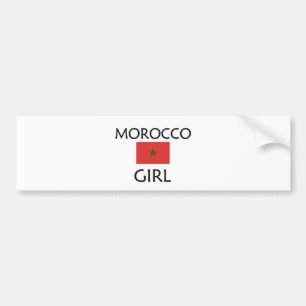 PEGATINA PARA COCHE CHICA DE MARRUECOS
