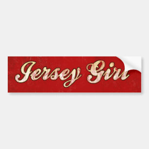 Pegatina Para Coche Chica del jersey