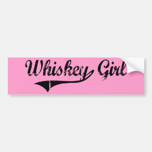 Pegatina Para Coche Chica del whisky