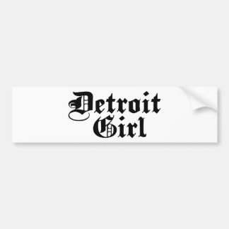 Pegatina Para Coche Chica Detroit