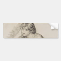 Chica en sesión (por Pierre-Auguste Renoir)