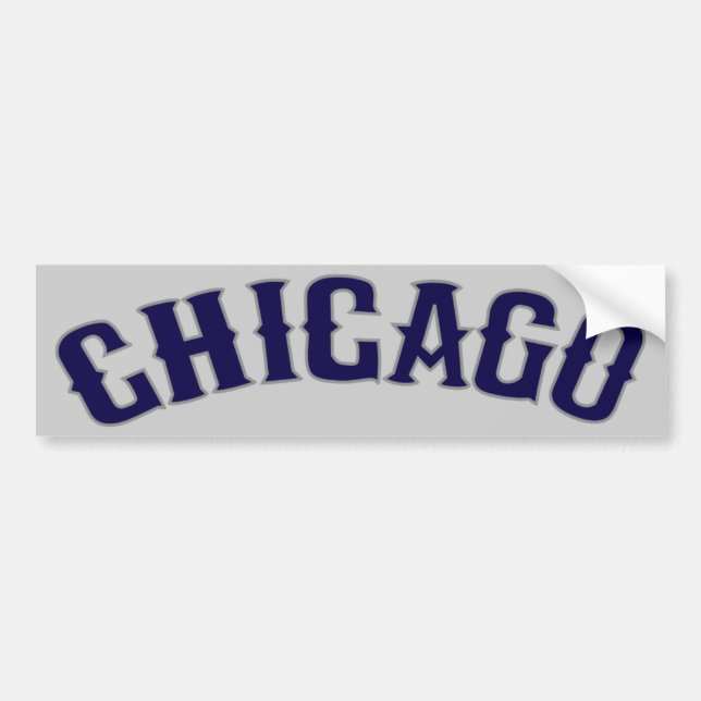Pegatina Para Coche Chicago (Frente)