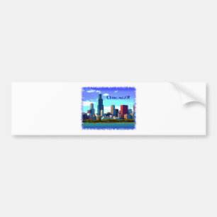 Pegatina Para Coche Chicago