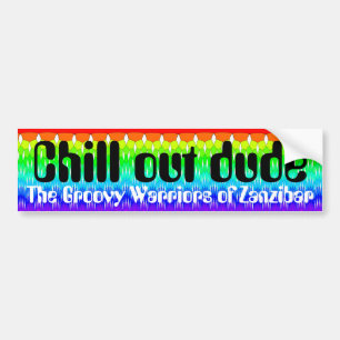 Pegatina Para Coche Chill out dude