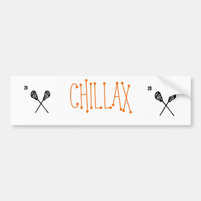 PEGATINA PARA COCHE CHILLAX (Frente)