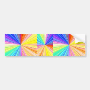 Pegatina Para Coche Chispa de ColorWheel - disfrute de la alegría de