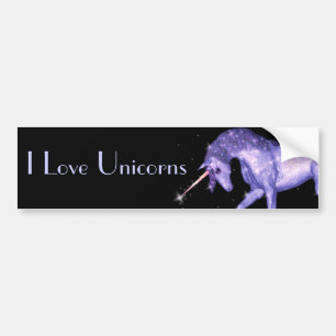 Pegatina Para Coche Chispas del unicornio