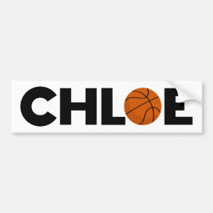 Pegatina Para Coche Chloe Basketball