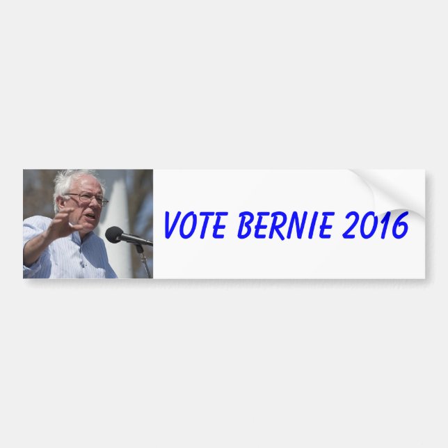 Pegatina Para Coche Chorreadoras 2016 de Bernie (Frente)