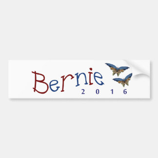 Pegatina Para Coche Chorreadoras 2016 de Bernie - mariposas para